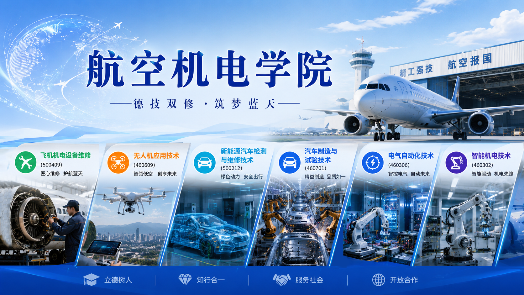 航空机电学院专题横幅1