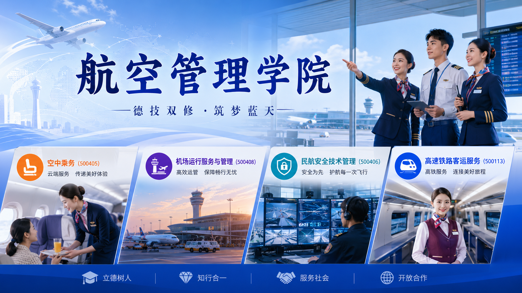 航空管理学院专题横幅1